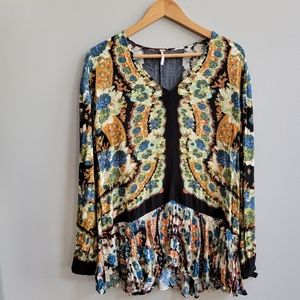 Free People Bohemian Shirt Size Small